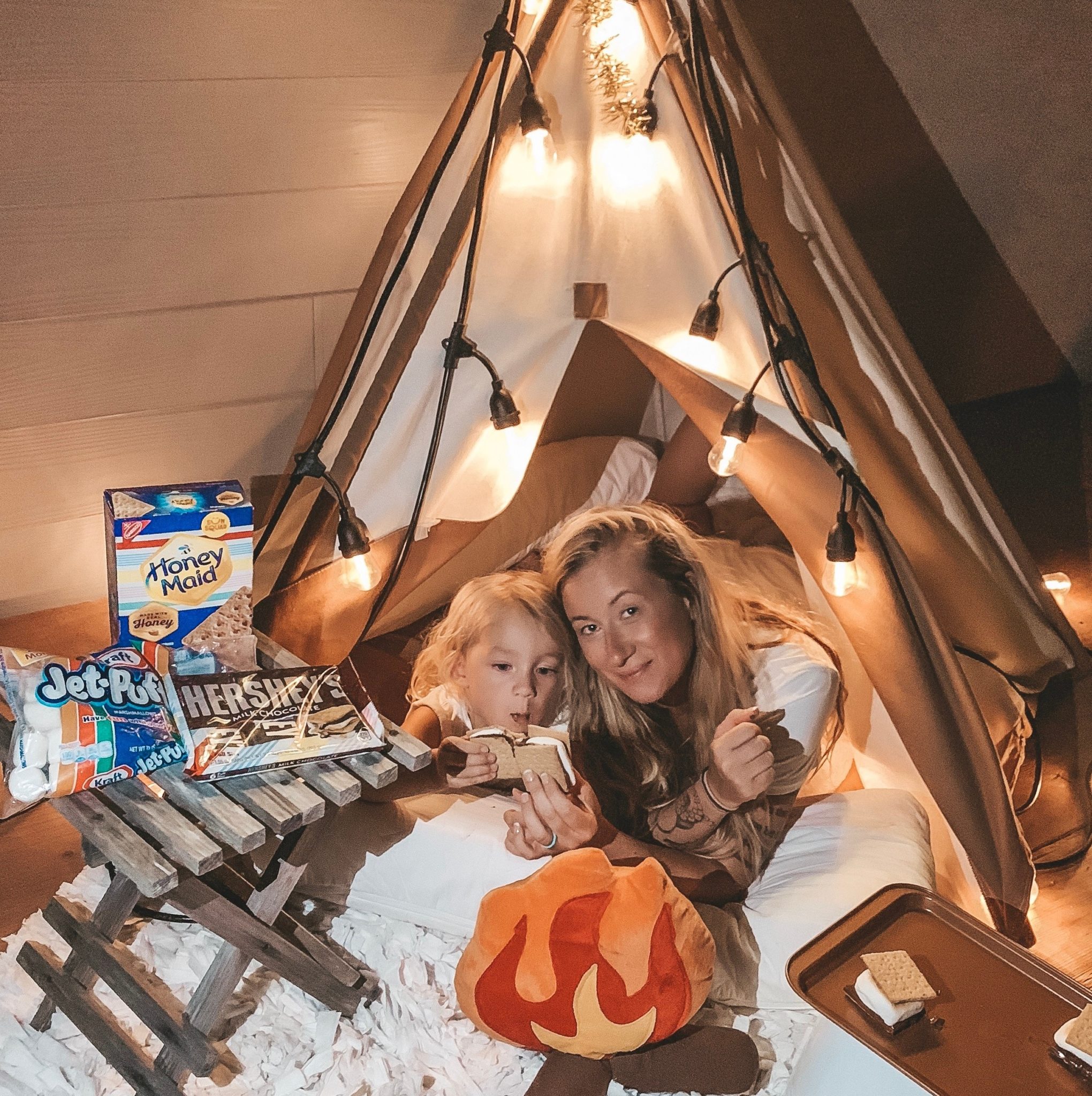 Facebook parent creator making Hershey's s'mores